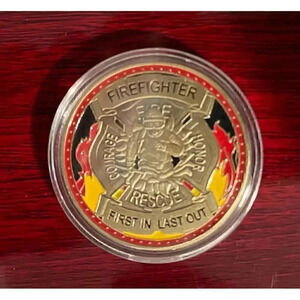Challenge Coin Firefighter